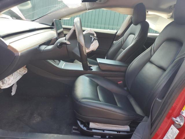 5YJ3E1EA1NF185853 - 2022 TESLA MODEL 3 Rojo foto 7