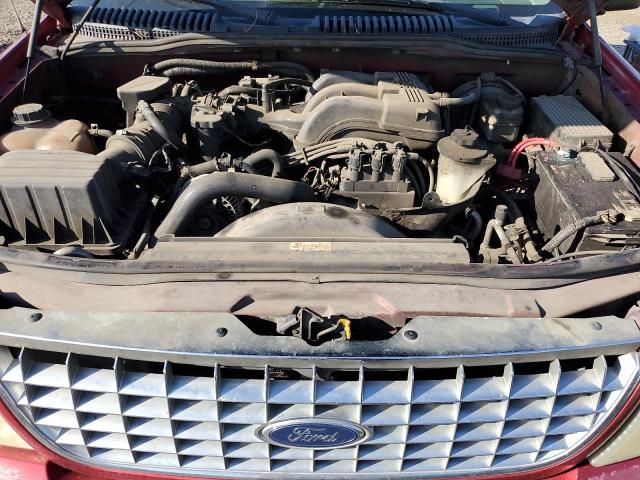 1FMZU63E75UB90381 - 2005 FORD EXPLORER XLT 勃艮第红 照片 12