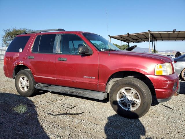 1FMZU63E75UB90381 - 2005 FORD EXPLORER XLT 勃艮第红 照片 4