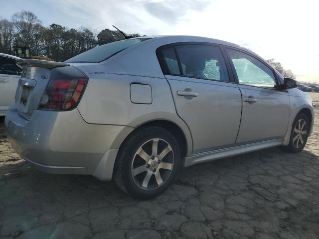 3N1AB6AP6CL619516 - 2012 NISSAN SENTRA 2.0 SILVER photo 3