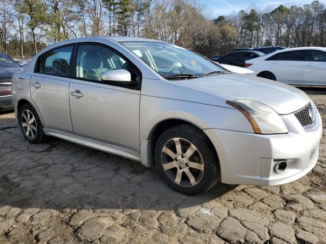 3N1AB6AP6CL619516 - 2012 NISSAN SENTRA 2.0 SILVER photo 4