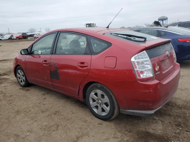 JTDKB20U087794275 - 2008 TOYOTA PRIUS RED photo 2