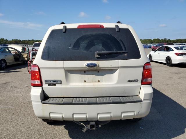 1FMCU93759KC65444 - 2009 FORD ESCAPE XLT WHITE photo 6