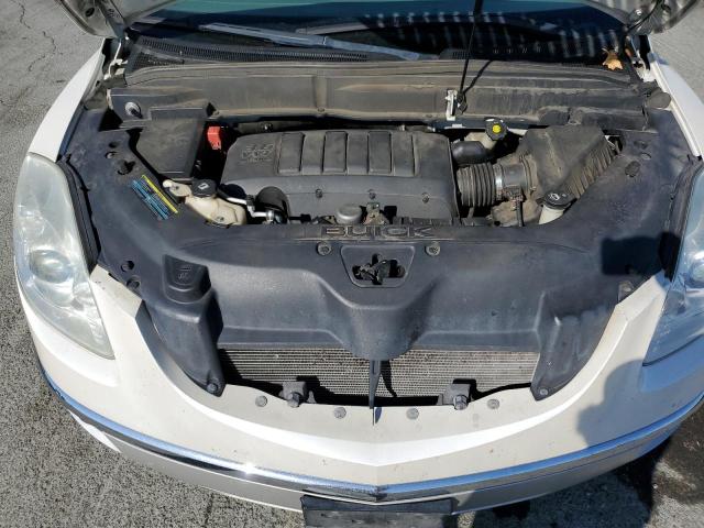 5GALVBED9AJ110693 - 2010 BUICK ENCLAVE CXL 白色 照片 12