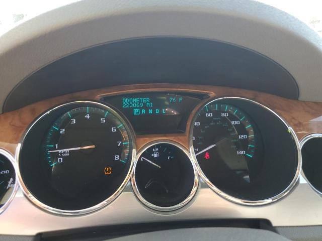 5GALVBED9AJ110693 - 2010 BUICK ENCLAVE CXL 白色 照片 9