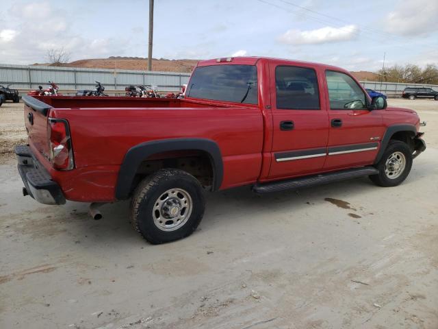 1GCGC23U74F153106 - 2004 CHEVROLET SILVERADO C2500 RED photo 3