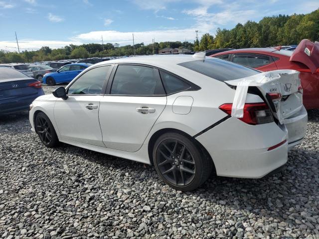 2HGFE2F54PH550707 - 2023 HONDA CIVIC SPORT WHITE photo 2