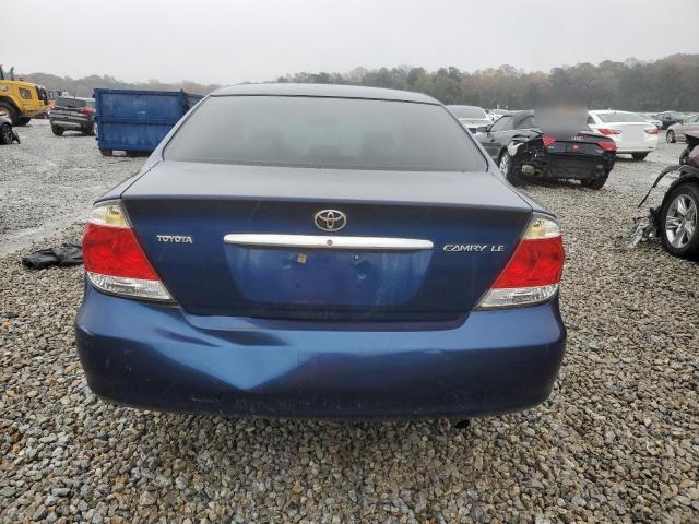 4T1BE32K75U433191 - 2005 TOYOTA CAMRY LE BLUE photo 6