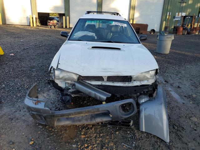 4S3BG6852W7603197 - 1998 SUBARU LEGACY 30TH ANNIVERSARY OUTBACK WHITE photo 5