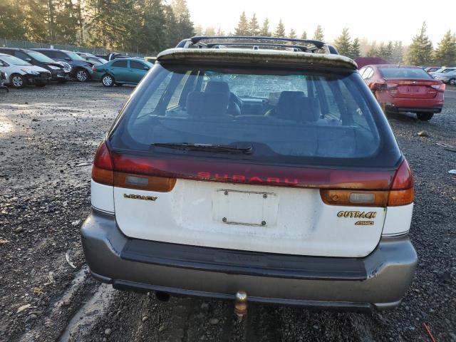 4S3BG6852W7603197 - 1998 SUBARU LEGACY 30TH ANNIVERSARY OUTBACK WHITE photo 6