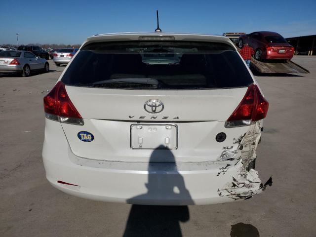 4T3ZA3BB1FU092910 - 2015 TOYOTA VENZA LE WHITE photo 6