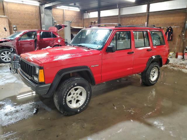 1J4FJ28S8SL612905 - 1995 JEEP CHEROKEE SE RED photo 1