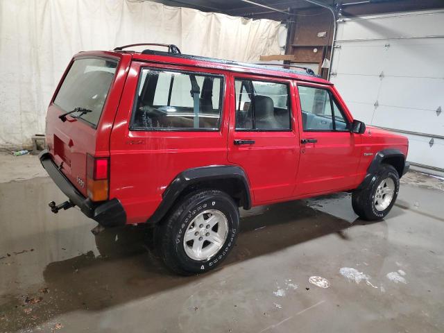 1J4FJ28S8SL612905 - 1995 JEEP CHEROKEE SE RED photo 3