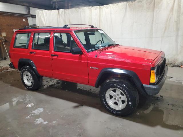 1J4FJ28S8SL612905 - 1995 JEEP CHEROKEE SE RED photo 4