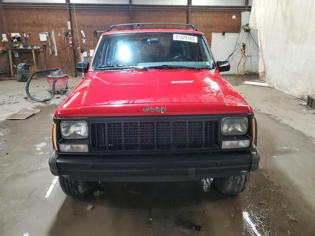 1J4FJ28S8SL612905 - 1995 JEEP CHEROKEE SE RED photo 5