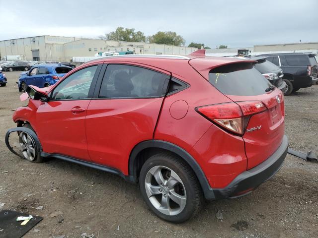 3CZRU6H77HM734069 - 2017 HONDA HR-V EXL RED photo 2