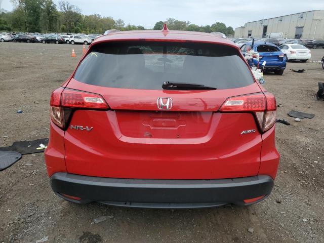3CZRU6H77HM734069 - 2017 HONDA HR-V EXL RED photo 6
