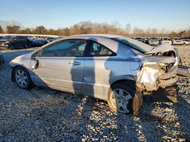 2HGFG12638H532039 - 2008 HONDA CIVIC LX SILVER photo 2