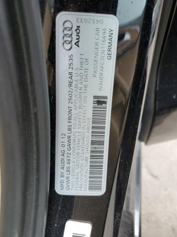 WAUDFAFC7CN116694 - 2012 AUDI A6 PREMIUM PLUS Qara foto 12