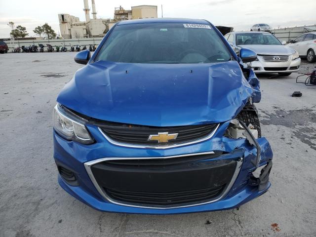 1G1JB5SH4H4115082 - 2017 CHEVROLET SONIC LS BLUE photo 5