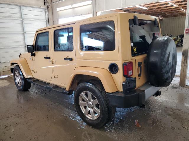 1C4BJWEG9DL620915 - 2013 JEEP WRANGLER U SAHARA أسمر صورة 2