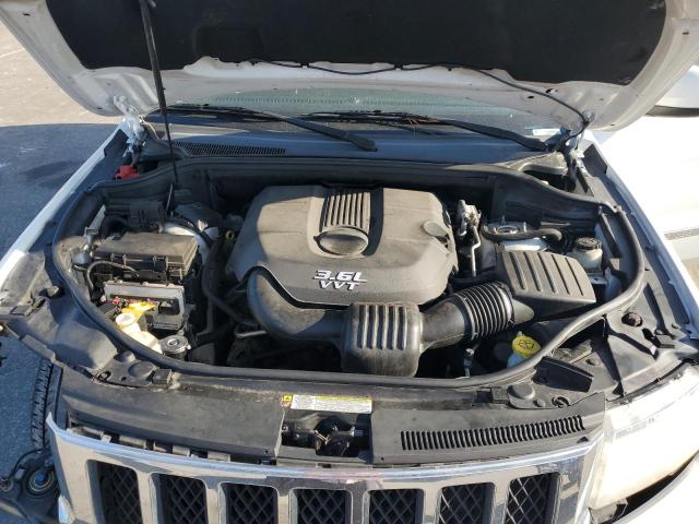 1C4RJFAG8DC571257 - 2013 JEEP GRAND CHER LAREDO WHITE photo 12