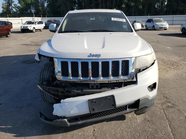 1C4RJFAG8DC571257 - 2013 JEEP GRAND CHER LAREDO WHITE photo 5
