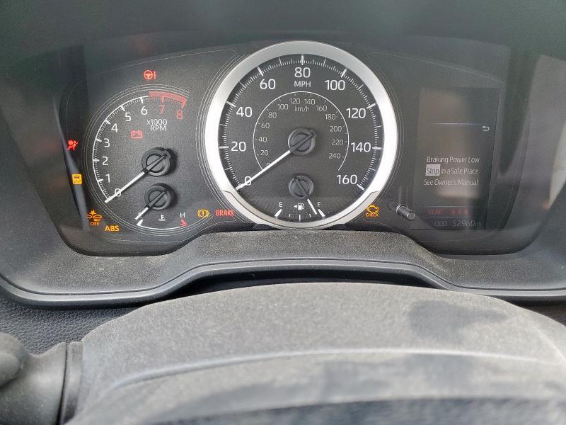 JTDEPMAE3MJ159968 - 2021 TOYOTA COROLLA LE Gümüş fotoğraf 9