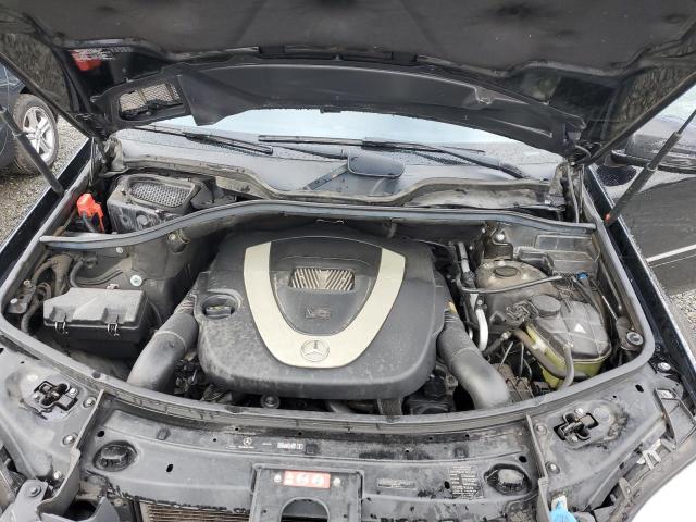4JGBB8GB2BA710521 - 2011 MERCEDES-BENZ ML 350 4MATIC BLACK photo 12