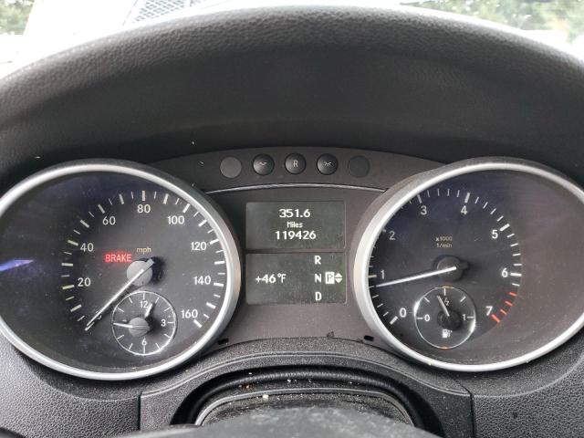 4JGBB8GB2BA710521 - 2011 MERCEDES-BENZ ML 350 4MATIC BLACK photo 9