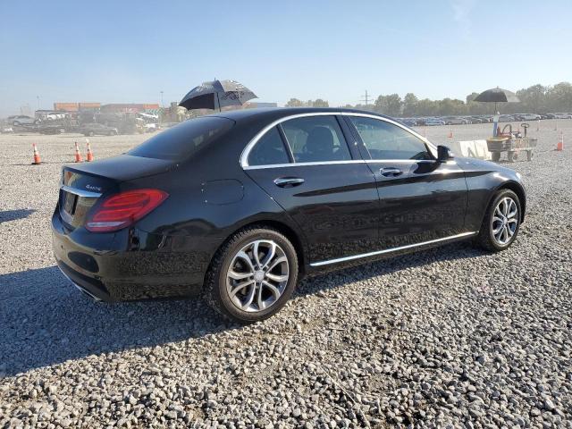 55SWF4KB2GU099834 - 2016 MERCEDES-BENZ C 300 4MATIC BLACK photo 3