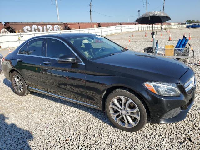55SWF4KB2GU099834 - 2016 MERCEDES-BENZ C 300 4MATIC BLACK photo 4