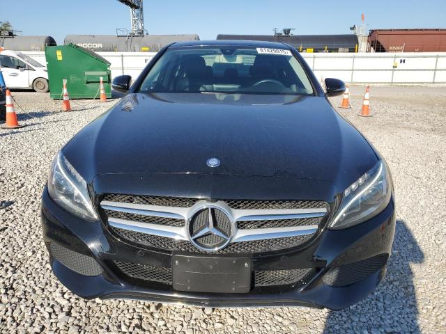 55SWF4KB2GU099834 - 2016 MERCEDES-BENZ C 300 4MATIC BLACK photo 5