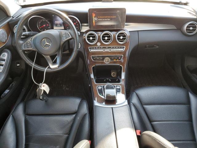 55SWF4KB2GU099834 - 2016 MERCEDES-BENZ C 300 4MATIC BLACK photo 8