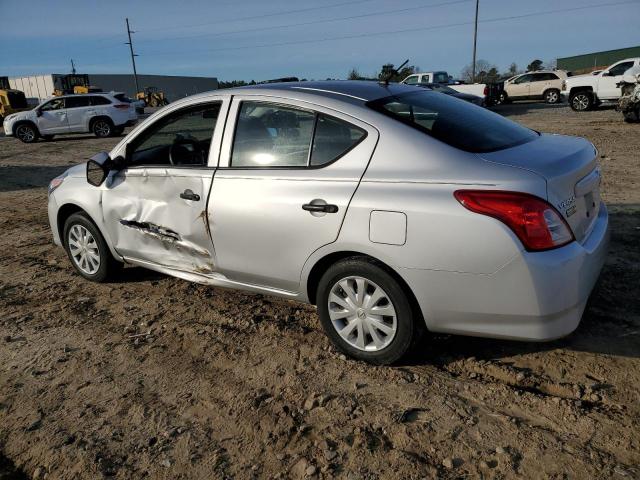 3N1CN7AP1GL884355 - 2016 NISSAN VERSA S SILVER photo 2