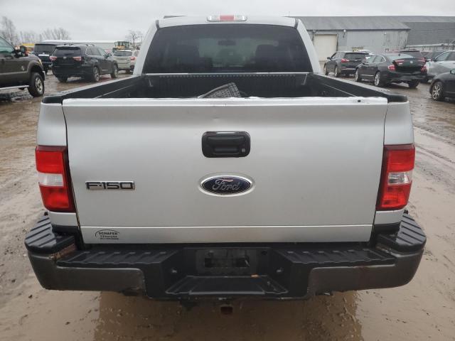 1FTPX04516KB13467 - 2006 FORD F150 SILVER photo 6