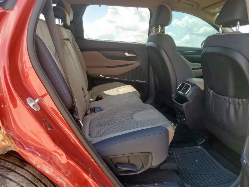 5NMS33AD0LH230743 - 2020 HYUNDAI SANTA FE SEL Kırmızı fotoğraf 10