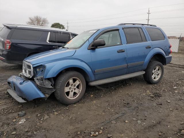 1D4HB48N66F181523 - 2006 DODGE DURANGO SLT BLUE photo 1