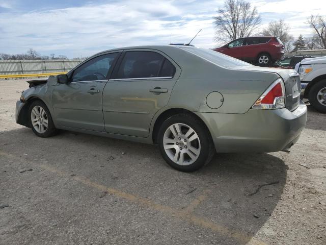 3FAHP08139R107607 - 2009 FORD FUSION SEL GREEN photo 2