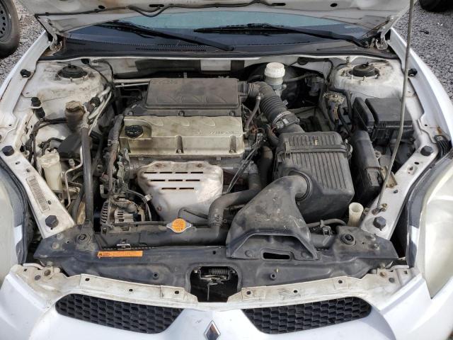 4A3AK24F88E008108 - 2008 MITSUBISHI ECLIPSE GS WHITE photo 11