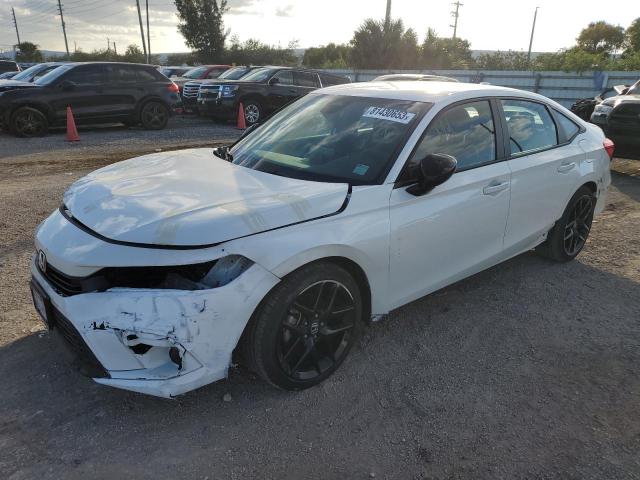 2HGFE2F51NH539323 - 2022 HONDA CIVIC SPORT 白色 照片 1