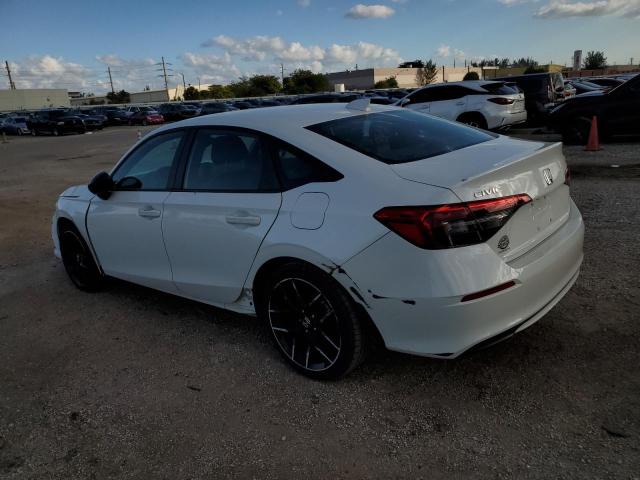2HGFE2F51NH539323 - 2022 HONDA CIVIC SPORT 白色 照片 2