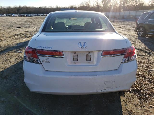 1HGCP2F86CA077330 - 2012 HONDA ACCORD EXL WHITE photo 6