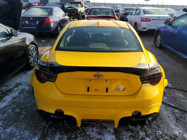 JF1ZNAA17F8706260 - 2015 TOYOTA SCION FR-S YELLOW photo 6