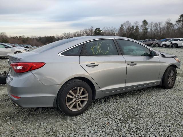 5NPE24AF5FH091823 - 2015 HYUNDAI SONATA SE SILVER photo 3