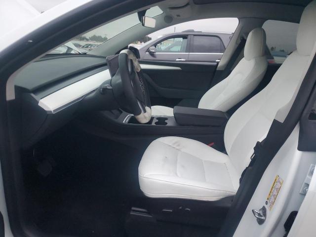 7SAYGDEE4PF624392 - 2023 TESLA MODEL Y Beyaz fotoğraf 7