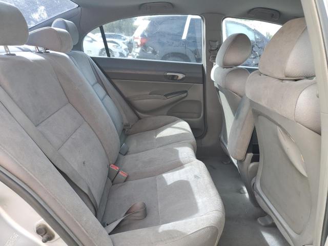 2HGFA16518H350469 - 2008 HONDA CIVIC LX ვერცხლისფერი ფოტო 10