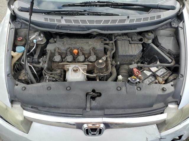 2HGFA16518H350469 - 2008 HONDA CIVIC LX ვერცხლისფერი ფოტო 11