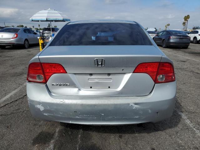 2HGFA16518H350469 - 2008 HONDA CIVIC LX ვერცხლისფერი ფოტო 6