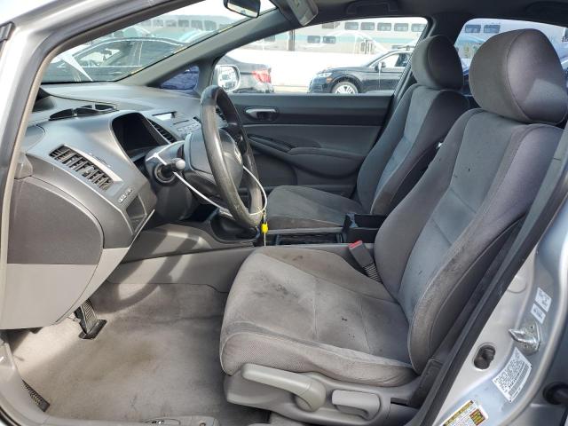 2HGFA16518H350469 - 2008 HONDA CIVIC LX ვერცხლისფერი ფოტო 7